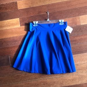 Blue flare / skater skirt